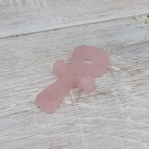 Rose Quartz Ankh