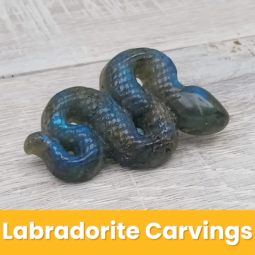 Labradorite Carvings class=