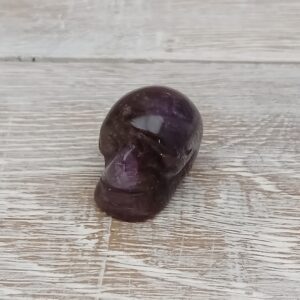 Amethyst Mini Skull - 2cm