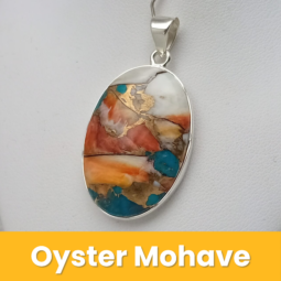 Oyster Mohave Turquoise class=