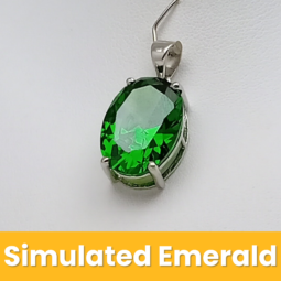 Simulated Emerald class=