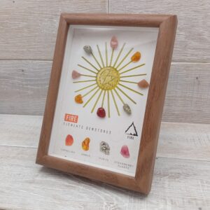 Fire Element Gemstone Frame