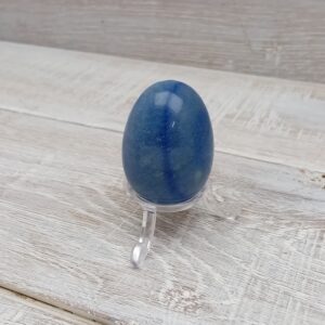 Blue Quartz Egg - 45mm
