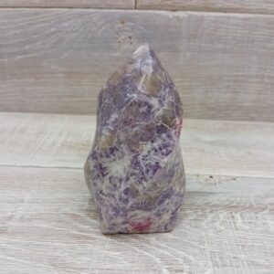 Pink Tourmaline & Lepidolite Flame
