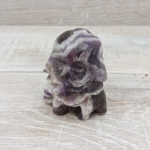 Amethyst Vader Carving - 55mm