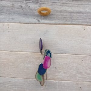 Multi Colour Agate Mini Wind Chimes
