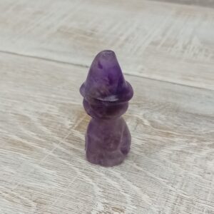 Amethyst Cat in Hat - 45mm