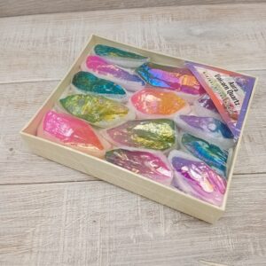 Aura Unicorn Quartz Mineral Box
