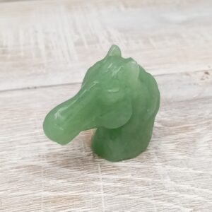 Green Aventurine Horse Head - 45mm