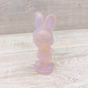 Pink Opalite Police Rabbit - 95mm