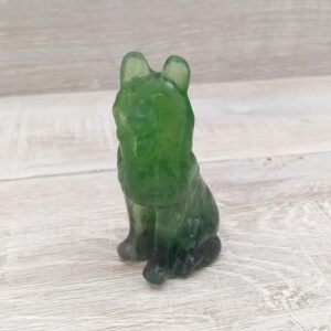 Fluorite German Shepherd - 75mm