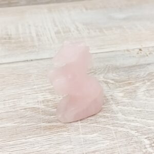 Rose Quartz Horse - 50mm